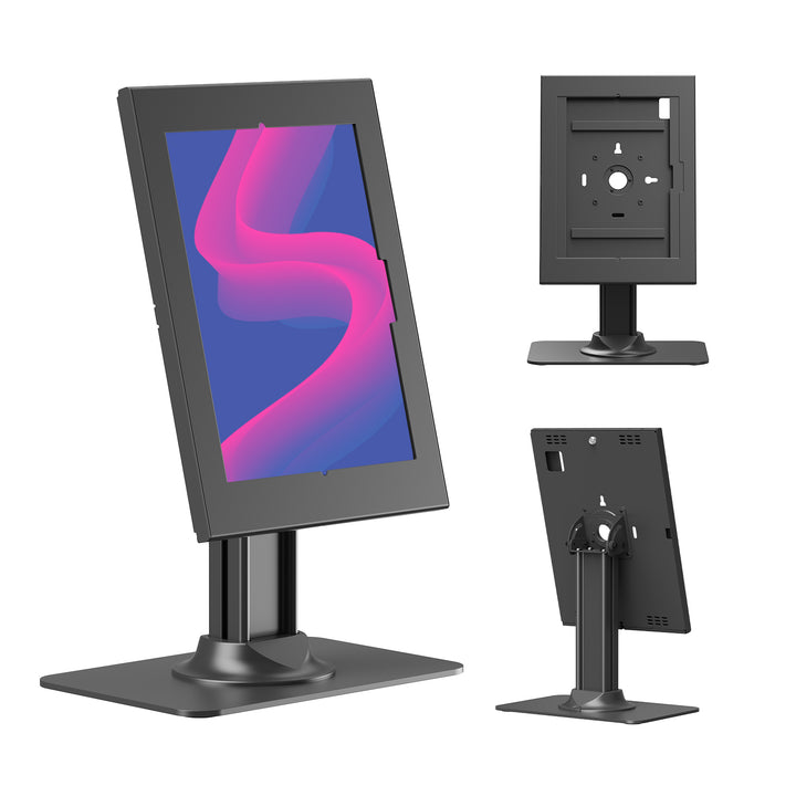 Držač za tablete Maclean, s mehanizmom zaključavanja. 12,4"–13", iPad Air/Pro, Samsung Tab S10+/S9+/S8+/S7+, 257x350x22 mm, MC-958 B