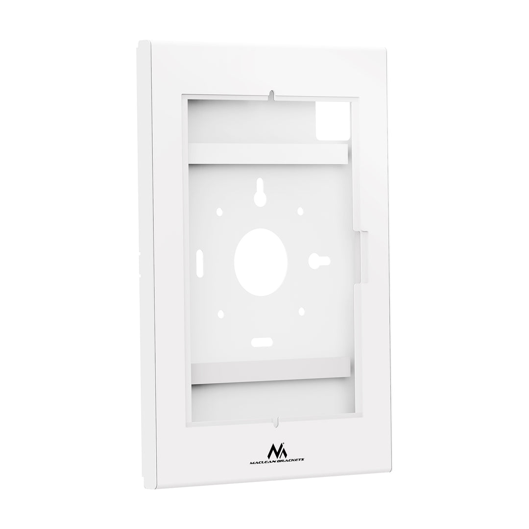 Držač za tablete Maclean, s mehanizmom zaključavanja, za dijagonalu 10,9"–11", za iPad Air/Pro, Samsung Tab A i S seriju, 220 x 323 x 22 mm, MC-955 W