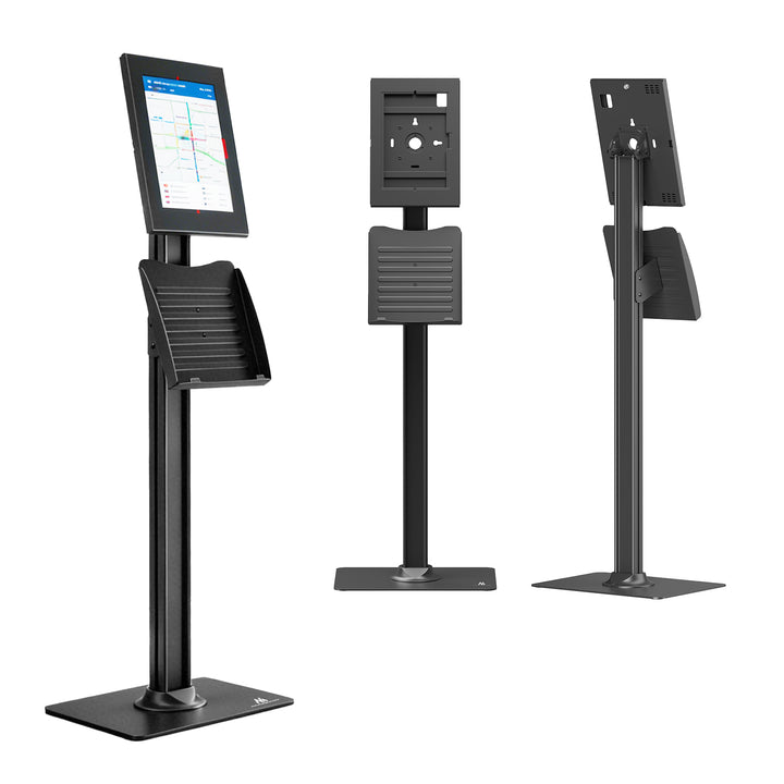 Držač za tablete Maclean, s mehanizmom zaključavanja, za dijagonalu 10,9"–11", za iPad Air/Pro, Samsung Tab A i S seriju, 220×323×22 mm, MC-960 B