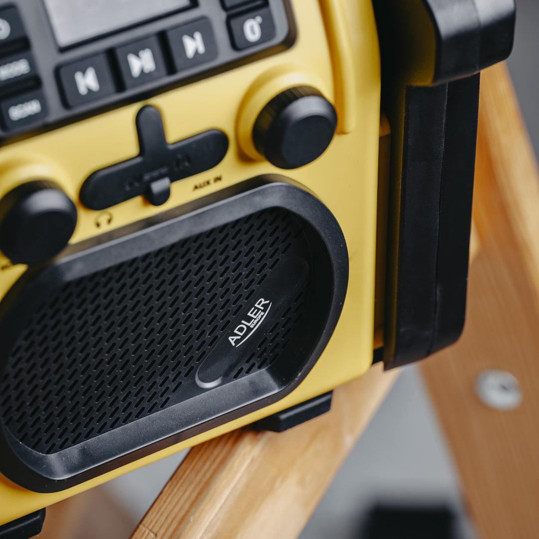 Adler konstrukcijski radio, Bluetooth 5.1, IPX 54, 10 W snage, AD 1911