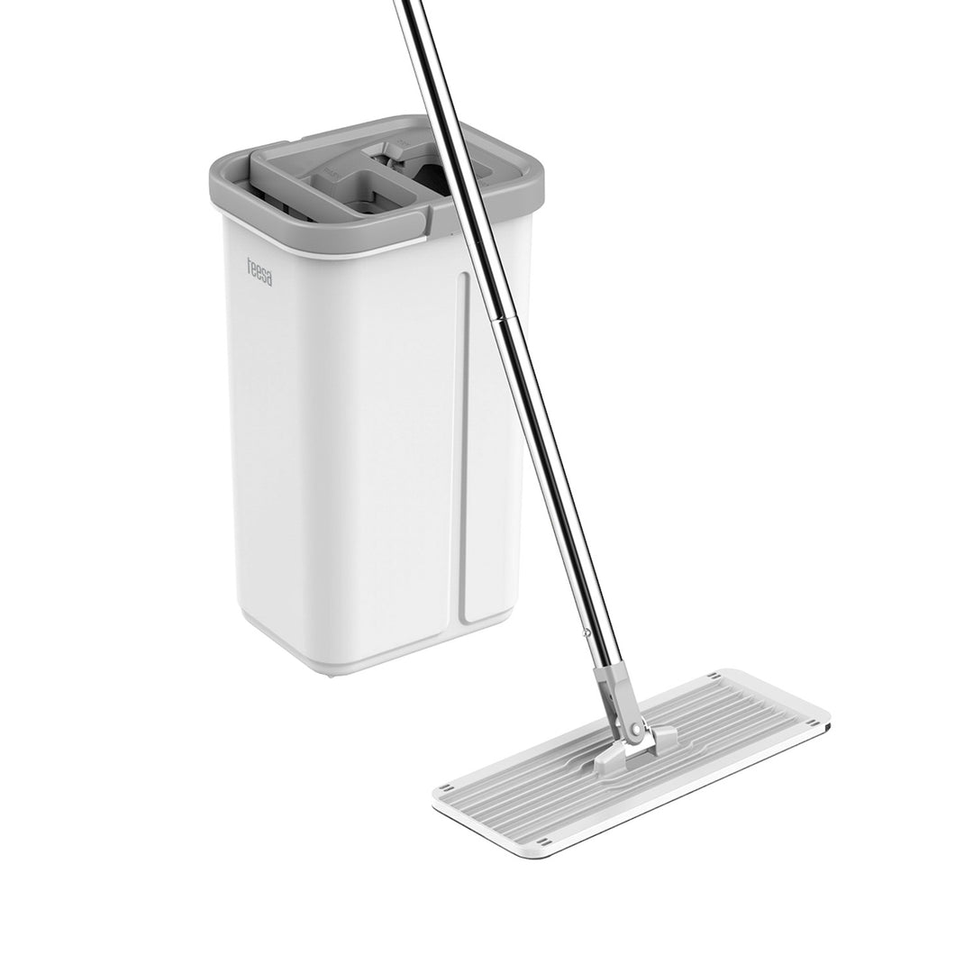 Teesa ravni mop za čišćenje, kanta s dva odjeljka, zapremina 5,7 l, New Clean R13, Teesa