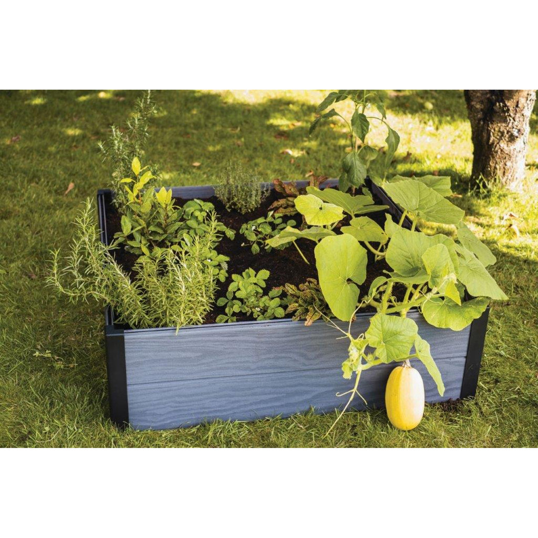 Keter Maple obruba za vrt, plastika, siva, dimenzije 106x106x32 cm, otporna na vremenske uvjete, 249298