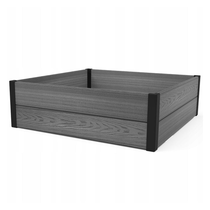 Keter Maple obruba za vrt, plastika, siva, dimenzije 106x106x32 cm, otporna na vremenske uvjete, 249298
