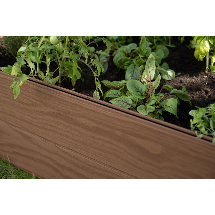 Keter Maple obruba za vrt, plastika, smeđa, dimenzije 106x50x32, otporna na vremenske uvjete, 249297