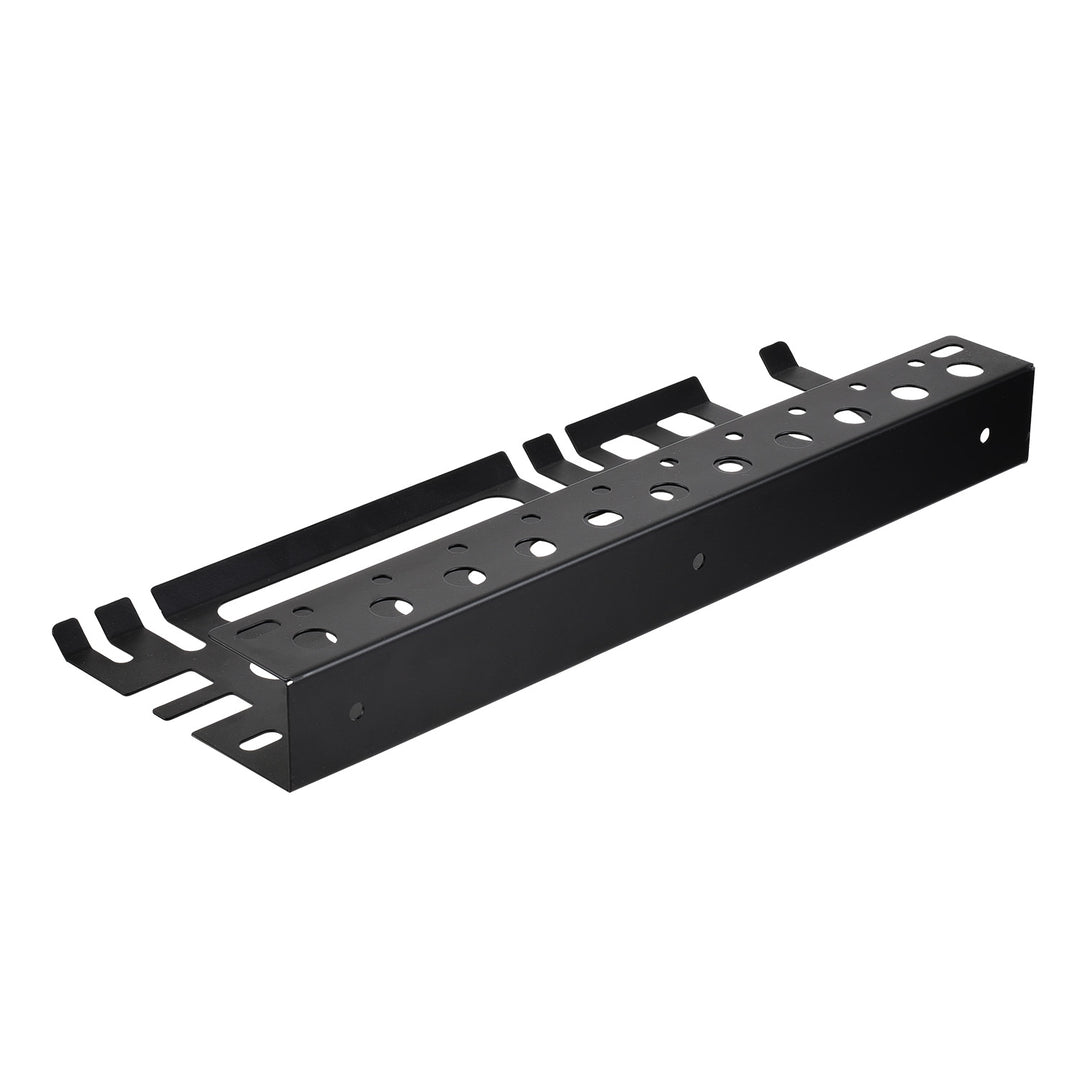 Maclean zidni organizator / polica za alate, crna, dimenzije 40 x 14,5 x 4,6 cm, max. 30 kg, MC-141
