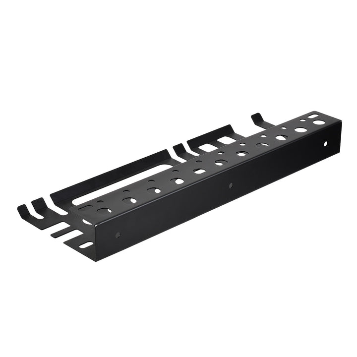 Maclean zidni organizator / polica za alate, crna, dimenzije 40 x 14,5 x 4,6 cm, max. 30 kg, MC-141