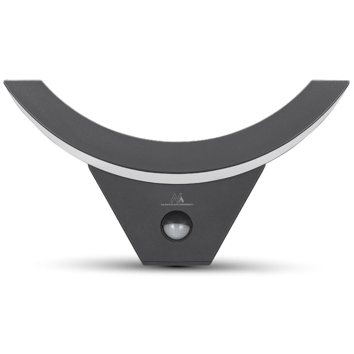 Maclean LED lampa s senzorom pokreta, infracrveni senzor pokreta, siva, 10 W, IP54, 800 lm, MCE290 GR, 2 komada