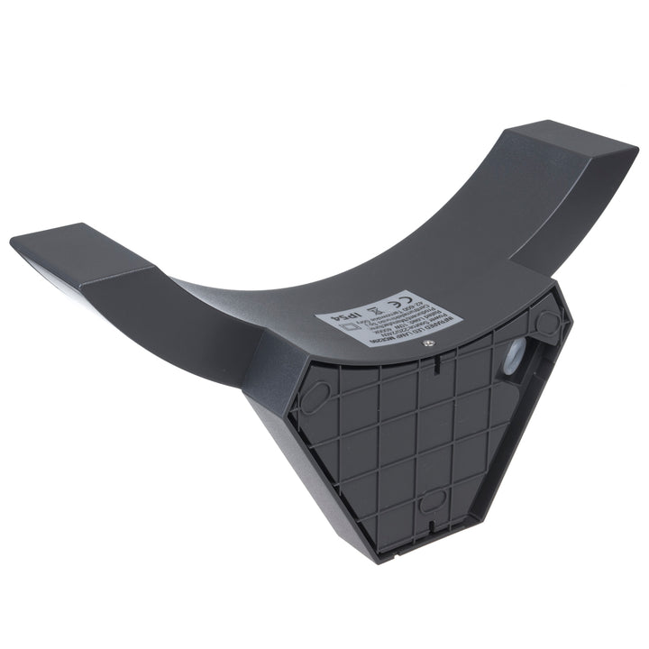Maclean LED lampa s senzorom pokreta, infracrveni senzor pokreta, siva, 10 W, IP54, 800 lm, MCE290 GR, 4 komada