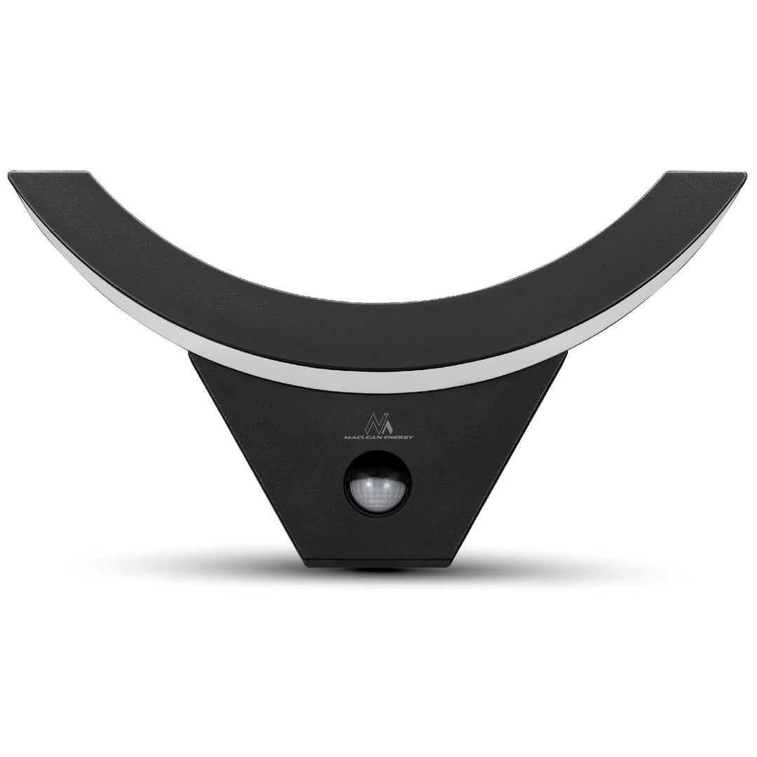 Maclean LED lampa s senzorom pokreta, infracrveni senzor pokreta, crna, 10 W, IP54, 800 lm, MCE290 B, 4 komada