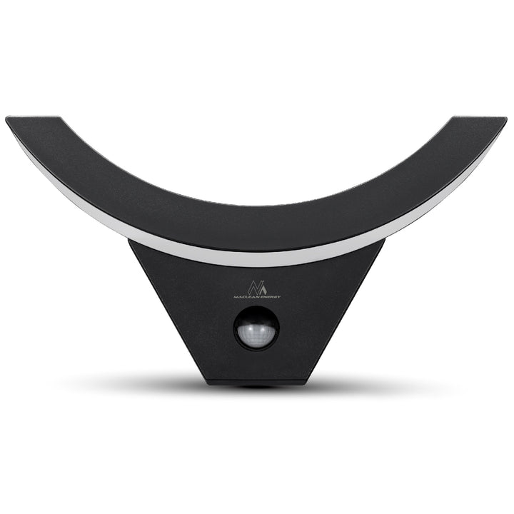 Maclean LED lampa s senzorom pokreta, infracrveni senzor pokreta, crna, 10 W, IP54, 800 lm, MCE290 B, 4 komada
