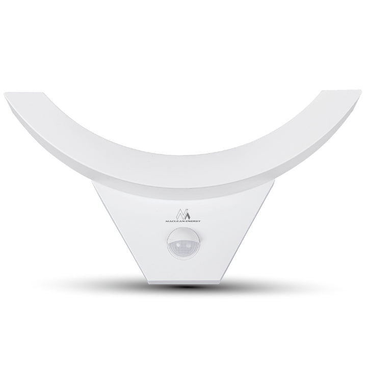 Maclean LED lampa s senzorom pokreta, PIR senzorom, bijela, 10 W, IP54, 800 lm, MCE290 W, 2 komada