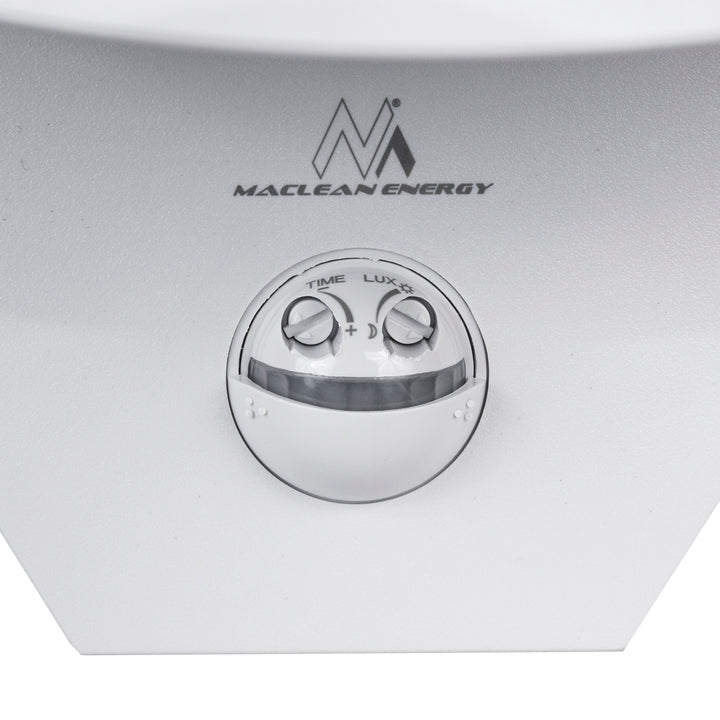 Maclean LED lampa s senzorom pokreta, PIR senzorom, bijela, 10 W, IP54, 800 lm, MCE290 W, 2 komada