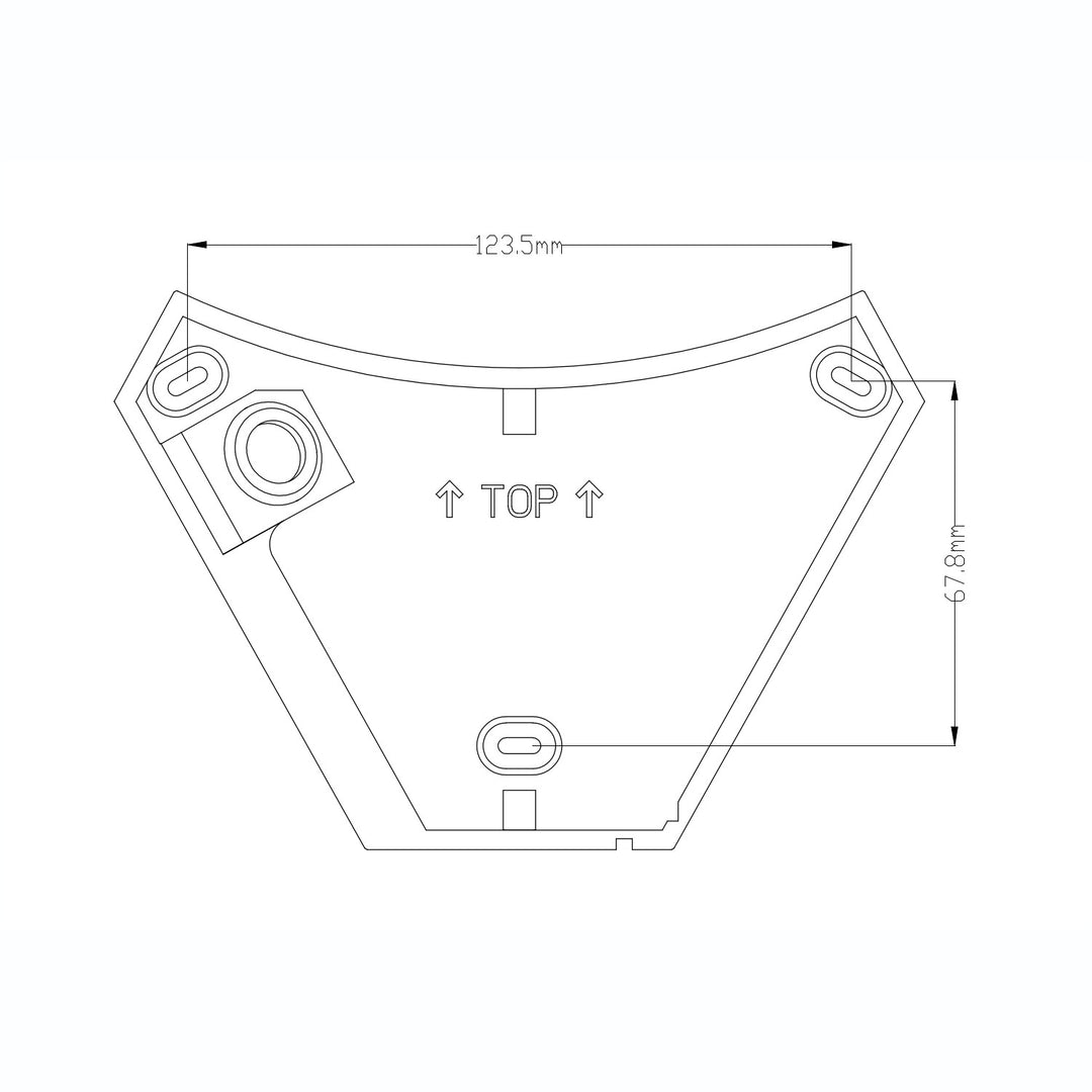 Maclean LED lampa s senzorom pokreta, PIR senzorom, bijela, 10 W, IP54, 800 lm, MCE290 W, 2 komada