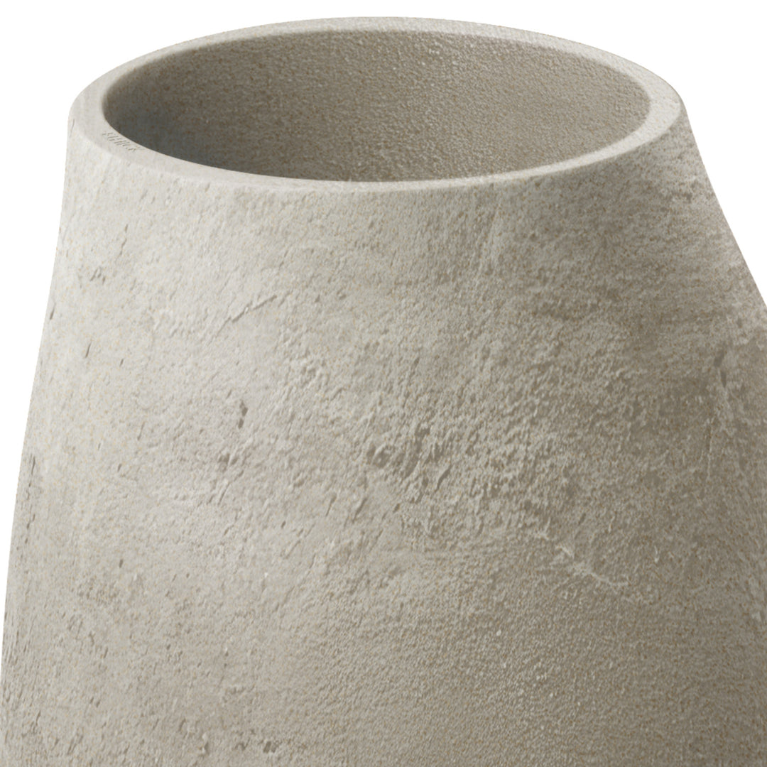 Ethick Epocco Bold saksija, promjer 48 cm, visina 60 cm, mat završna obrada, otporna na vremenske uvjete, odvodna rupa, boja pijeska, TEP48B-101GR