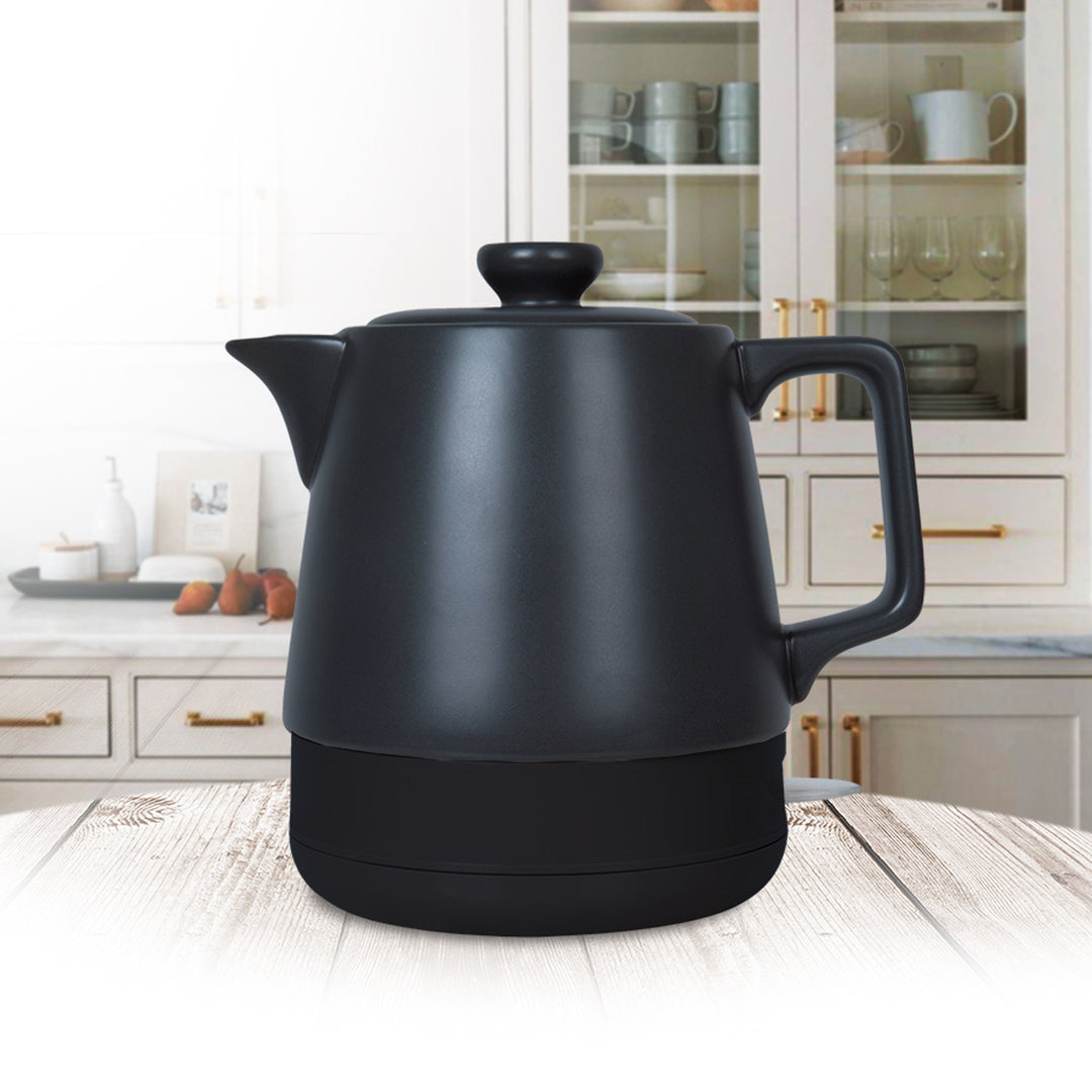 Keramički čajnik Maestro, zapremina 1 l, 1200 W, crna, MR-071
