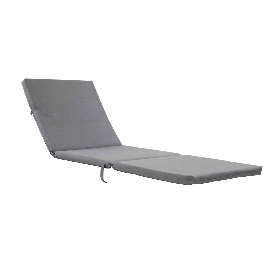 Daytona jastuk za ležaljku, sivi, tkanina Melange S-550, dimenzija 192x64 cm, pričvršćen elastičnom trakom, vodootporan, Melange S-23
