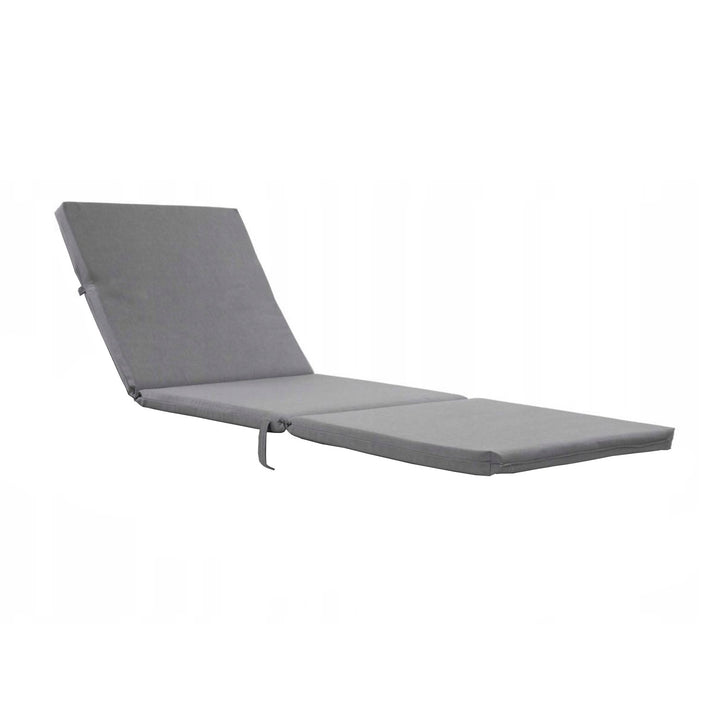 Daytona jastuk za ležaljku, sivi, tkanina Melange S-550, dimenzija 192x64 cm, pričvršćen elastičnom trakom, vodootporan, Melange S-23