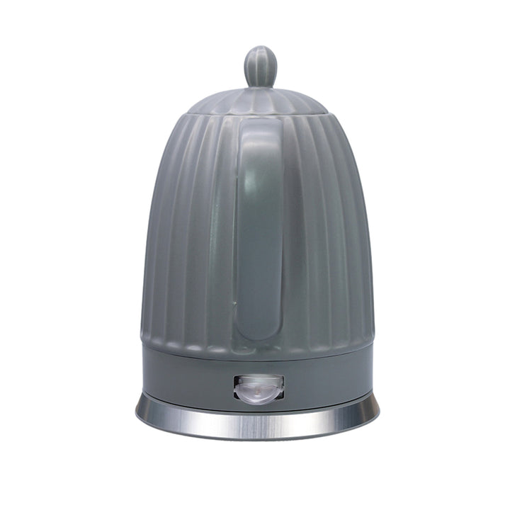 Keramički električni čajnik Maestro, sivi, 1500 W, zapremina 1,5 l, rotirajuća podloga, pokazatelj razine vode, kabel za napajanje duljine 65 cm, MR-077