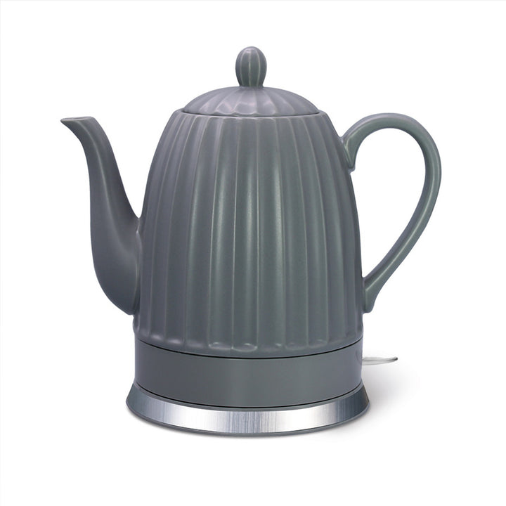 Keramički električni čajnik Maestro, sivi, 1500 W, zapremina 1,5 l, rotirajuća podloga, pokazatelj razine vode, kabel za napajanje duljine 65 cm, MR-077