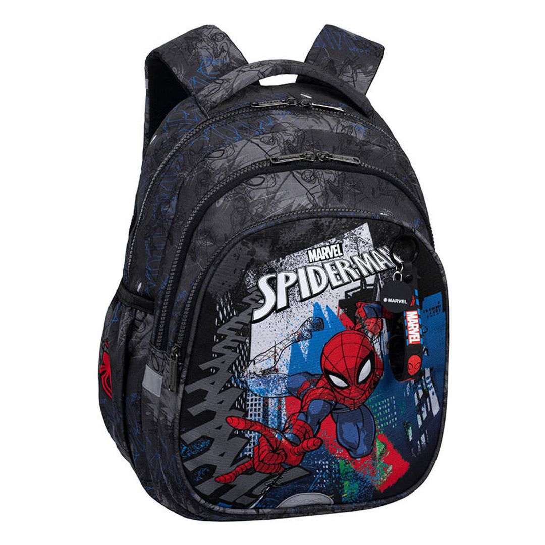Spiderman Coolpack školski ruksak, veličina Jerry (15"), anatomski oblikovan leđni dio, 3 prostrana pretinca, ojačano dno, F029777