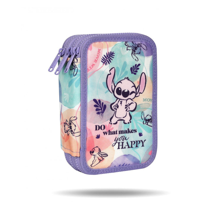 Stitch Coolpack školski set, Jerry ruksak s dvije komore (15"), Jumper 3 olovkaš i sportska vreća za cipele
