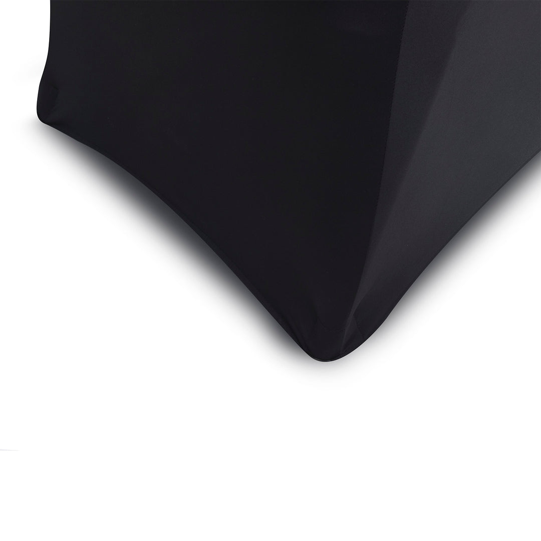 GreenBlue crna navlaka za stolice za catering, 88x50x45 cm, Spandex, GB373, 4 komada