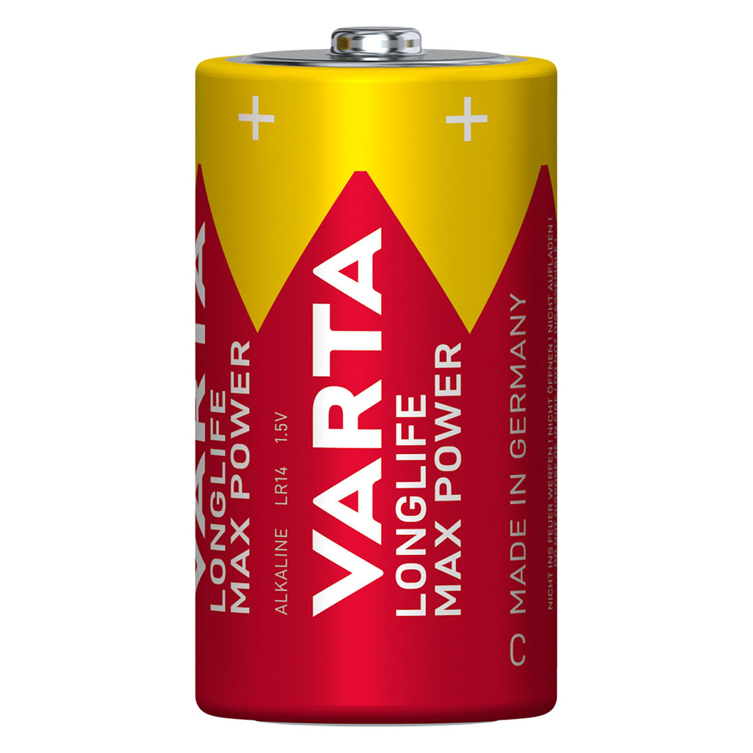 4x Varta Longlife Max Power R14 C alkalne baterije 1,5 V