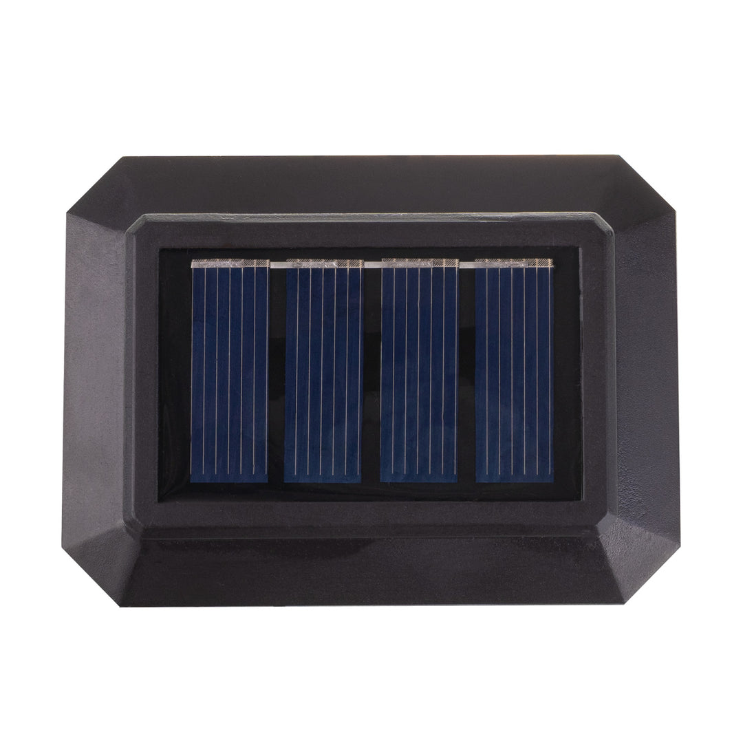 GreenBlue solarna LED svjetiljka za stup, 60x40 mm, krović u obliku omotnice, 3200 K, GB125 bijela, 4 komada
