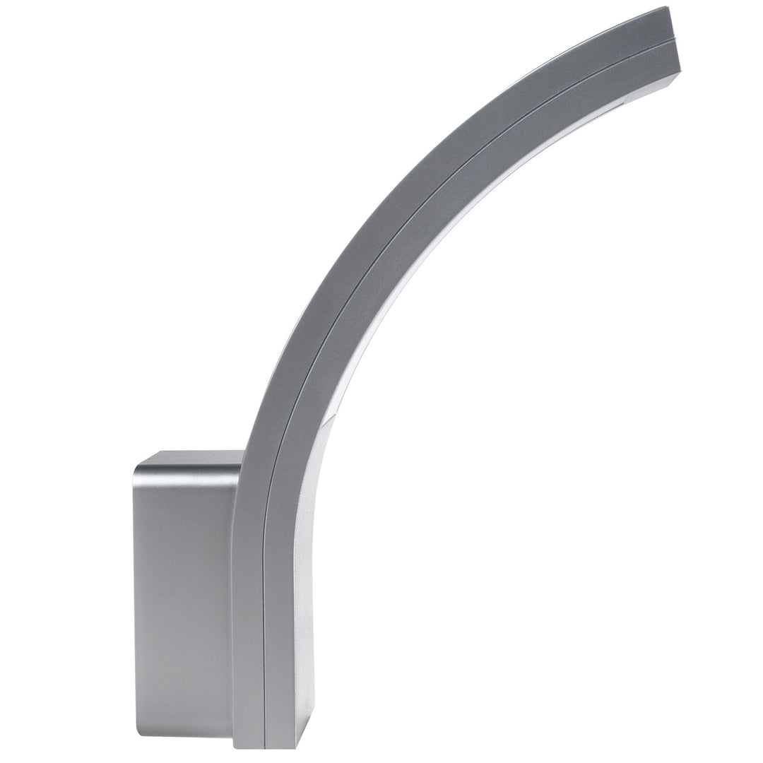 Maclean LED svjetlo za fasadu, 800 lm, IP54, 10 W, prirodno bijela (4000 K), srebrna, MCE343 SV, 2 komada