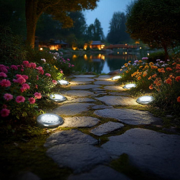 Maclean IP44 solarna LED vrtna lampa s senzorom pokreta, 12 SMD LED dioda, 4000K, Ni-MH 600 mAh, 0,7 W, MCE318, 4 komada
