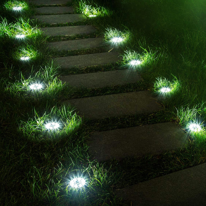 Maclean IP44 solarna LED vrtna lampa s senzorom pokreta, 12 SMD LED dioda, 4000K, Ni-MH 600 mAh, 0,7 W, MCE318, 4 komada
