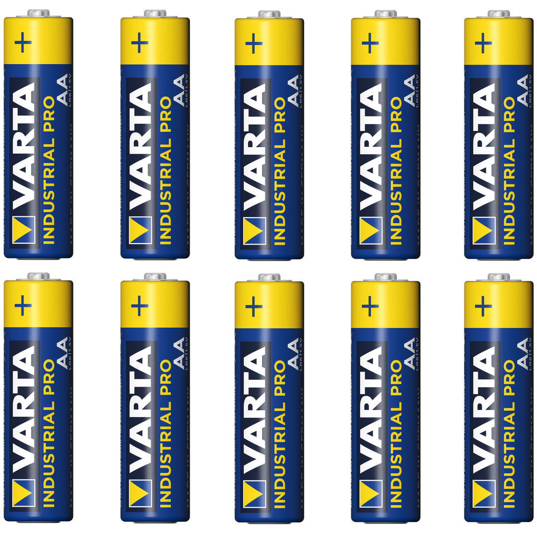 10x Varta Industrial 4006 R-06 LR6 AA alkalne baterije 1,5 V