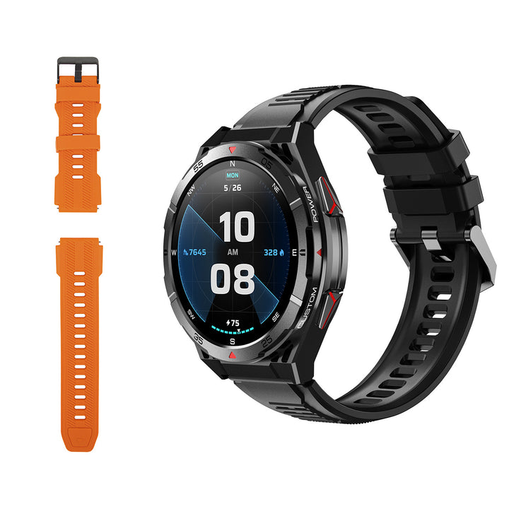 BLOW X14 Pro pametni sat, 1,43" AMOLED zaslon, 490 mAh baterija, GPS, 4 GB RAM-a i 256 MB interne memorije, zdravstvene značajke, 2 boje remena, 89-016