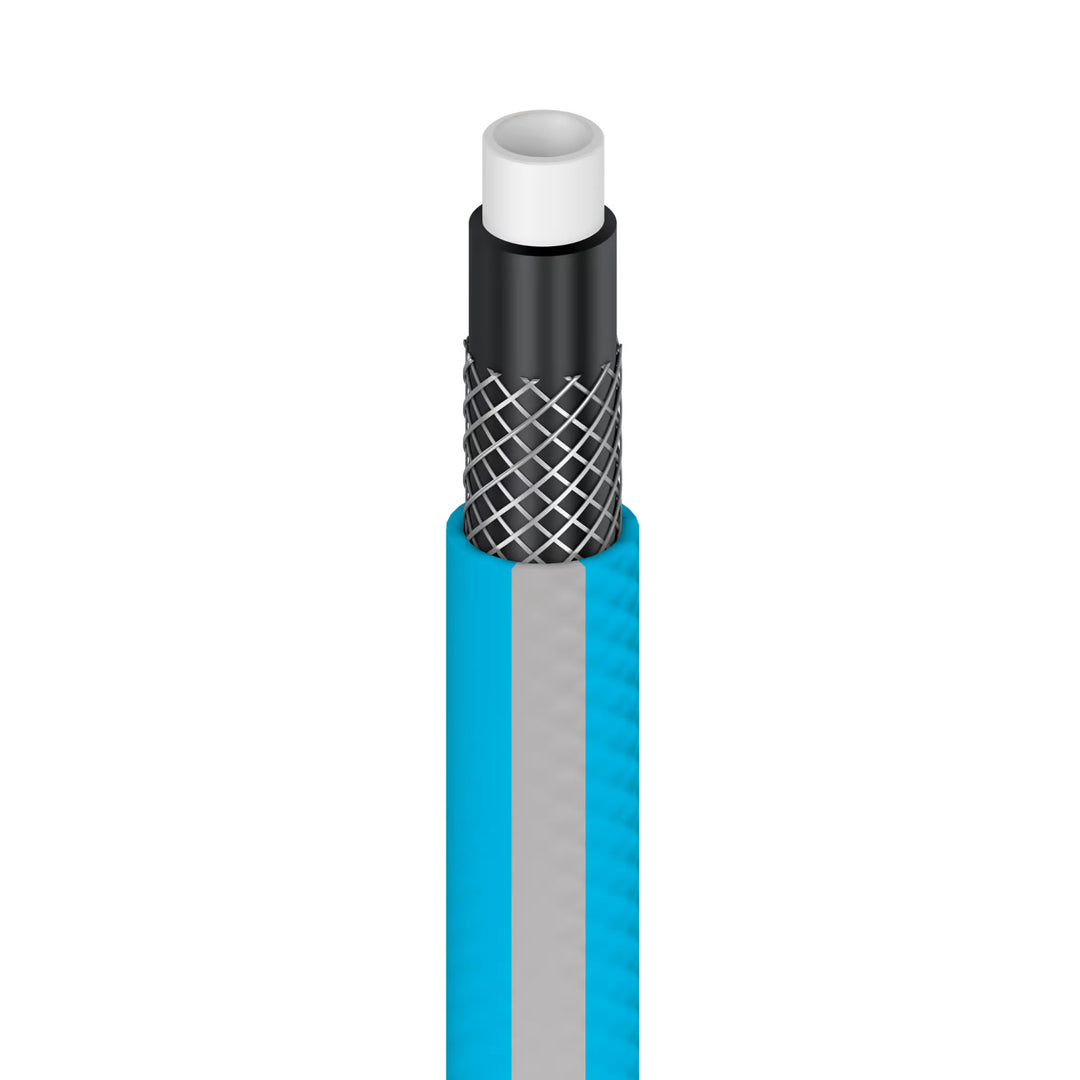 Cellfast Aluplus kolica za crijevo 1/2" 60 m + Cellfast IDEAL crijevo za vrt 1/2" 20 m + set s ravnim prskalicom Cellfast Basic 1/2"
