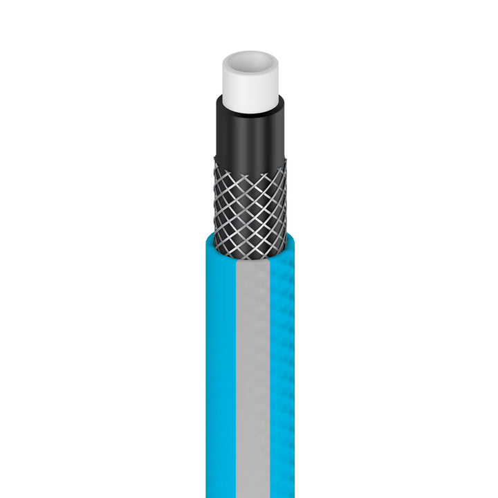 Cellfast Aluplus kolica za crijevo 1/2" 60 m + Cellfast IDEAL crijevo za vrt 1/2" 30 m + set s ravnim prskalicom Cellfast Basic 1/2"