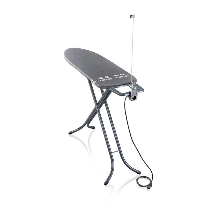 Leifheit Air Board M Black Plus daska za glačanje, odražava toplinu i paru, podesive visine, 72485