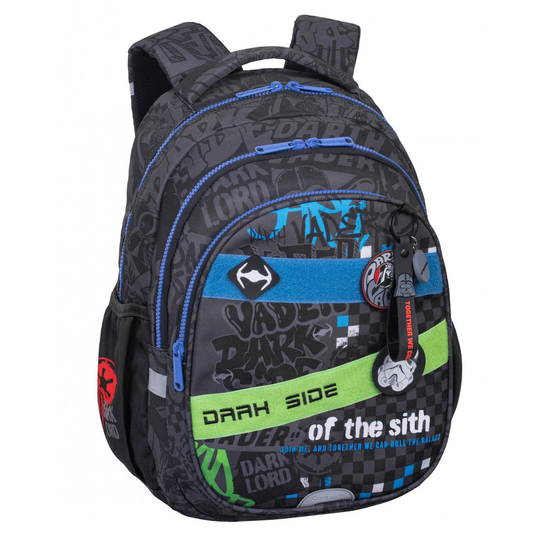 Star Wars Coolpack školski set, Jerry ruksak s tri pretinca (15") s anatomski oblikovanim leđima i podesivim naramenicama te Jumper 3 olovkaš s dodacima