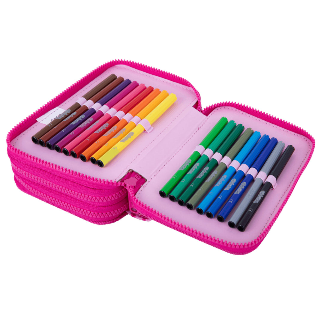 Hello Kitty Coolpack školski set, Jerry ruksak s tri pretinca (15"), Jumper 3 olovkaš s dodacima i sportska torba za cipele