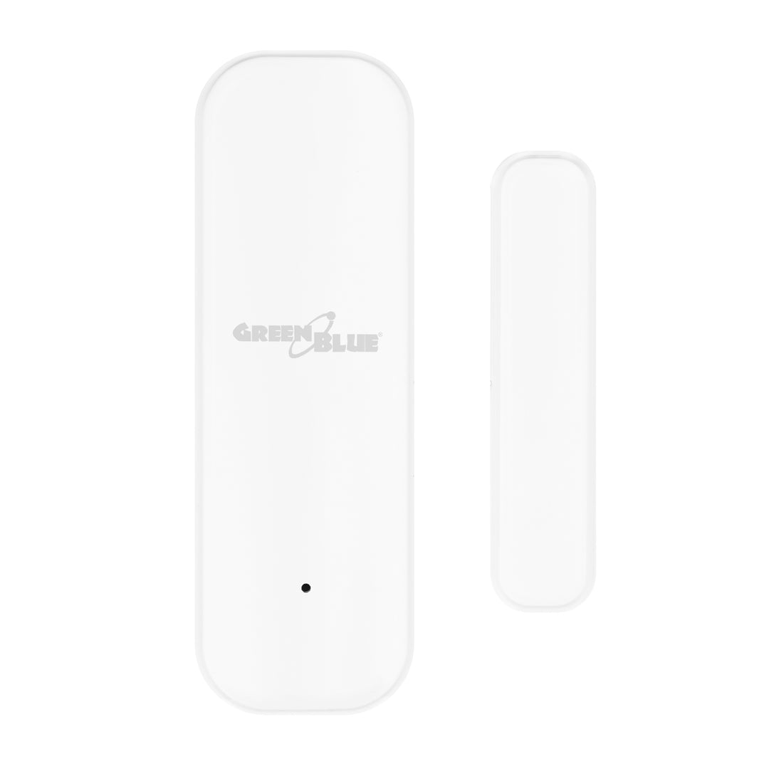 GreenBlue bežični senzor sa žičanom jezgrom / WiFi senzor za vrata i prozore, Android/iOS, 3,0 V DC, LR03x2, GB479 W, 2 seta