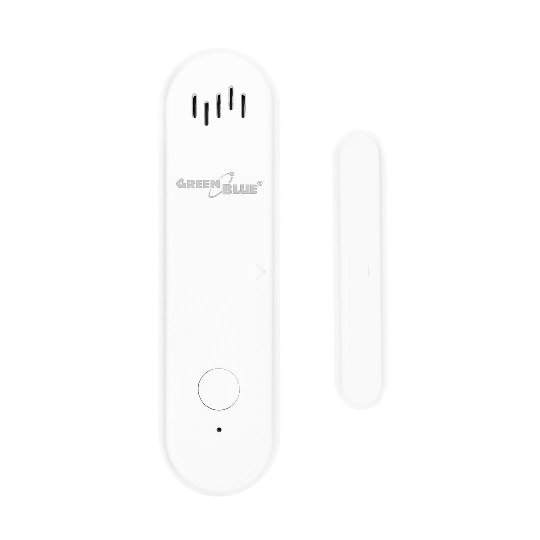 GreenBlue bežični senzor sa žičanom jezgrom / WiFi senzor za vrata i prozore, Android/iOS, 3,0 V DC, LR03x2, s alarmom, GB478, 2 seta