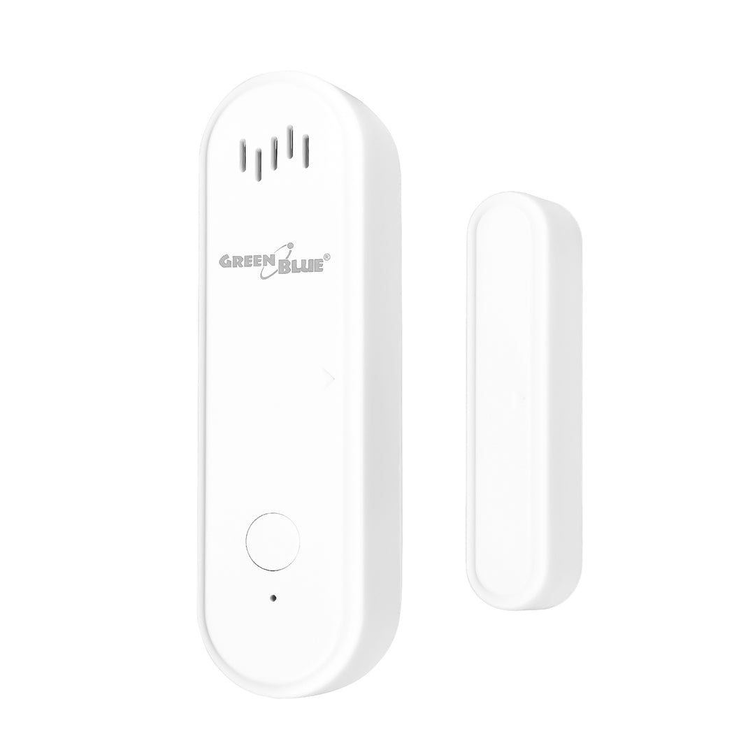GreenBlue bežični senzor sa žičanom jezgrom / WiFi senzor za vrata i prozore, Android/iOS, 3,0 V DC, LR03x2, s alarmom, GB478, 2 seta