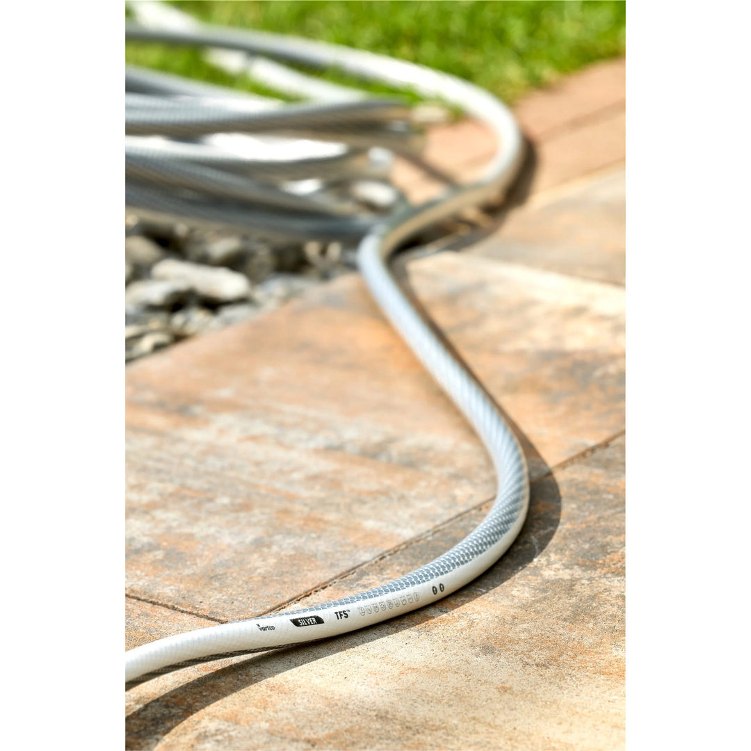Vozica za vrtnu crijevu + Vartco Silver 1/2" 20 m vrtna crijeva, Agaplast