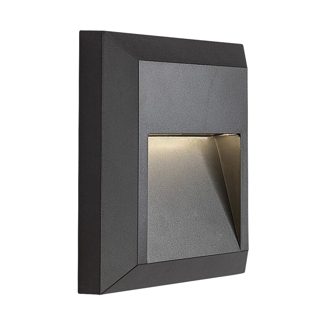 Rabalux zidna vanjska LED lampa, 4 W, antracit, Trento, 2 komada