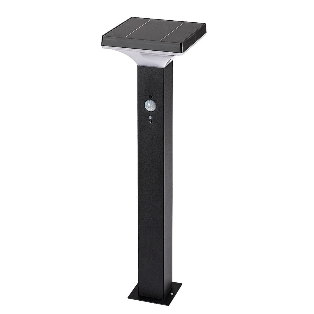 Rabalux vanjska podna lampa na solarni pogon, 4W LED, IP44, crna, Geleen, 4 komada