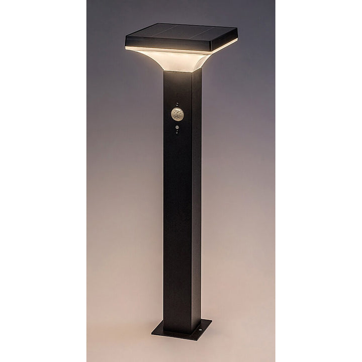 Rabalux vanjska podna lampa na solarni pogon, 4W LED, IP44, crna, Geleen, 4 komada