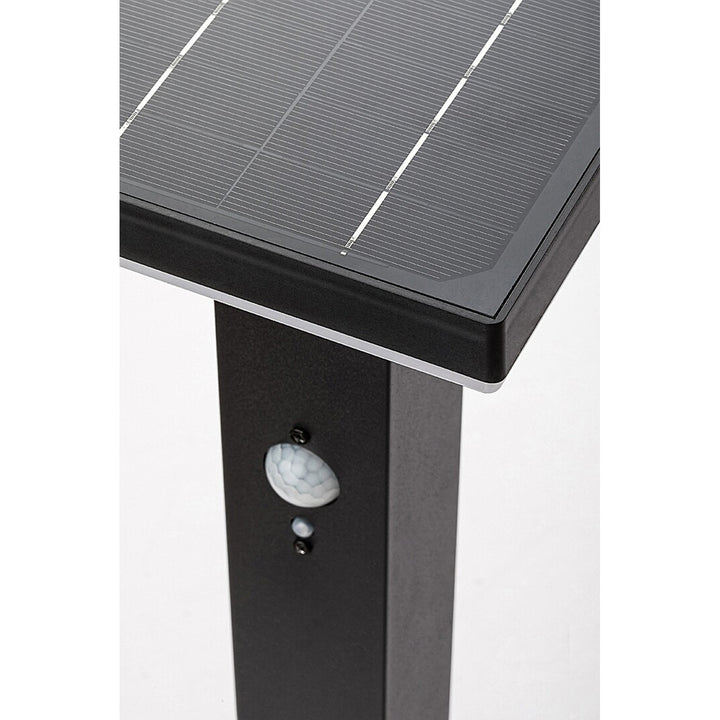 Rabalux vanjska podna lampa na solarni pogon, 4W LED, IP44, crna, Geleen, 4 komada