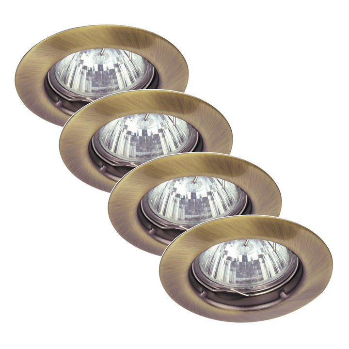 Rabalux ugradbena svjetiljka, IP20, smeđa, GU5.3, 12V, Spot Relight, 4 komada