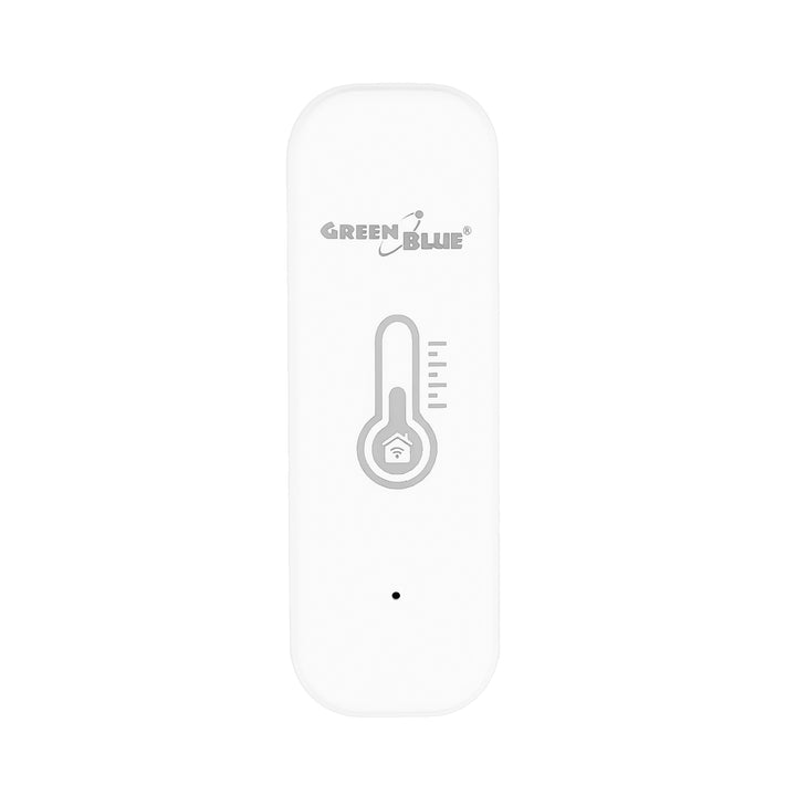 GreenBlue WiFi senzor temperature i vlažnosti, Android/iOS/Alexa/Google Home, 3,0 V DC, LR03x2, GB737 + 2x R-03 LR03 AAA alkalne baterije tvrtke Varta Industrial 4003