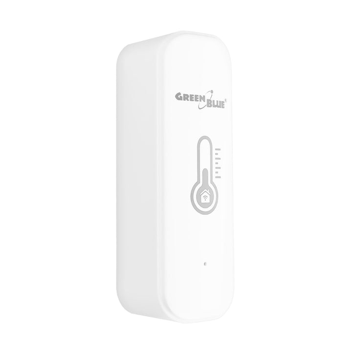 GreenBlue WiFi senzor temperature i vlažnosti, Android/iOS/Alexa/Google Home, 3,0 V DC, LR03x2, GB737 + 2x R-03 LR03 AAA alkalne baterije tvrtke Varta Industrial 4003