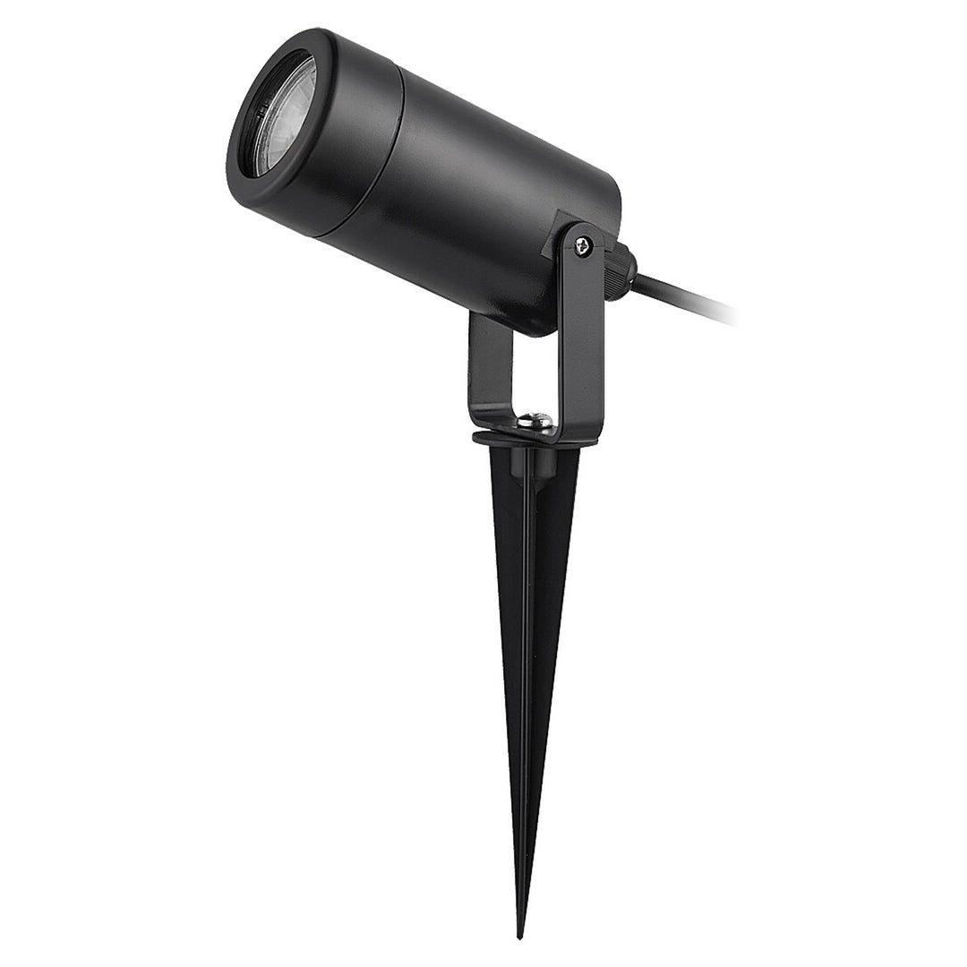 Rabalux Krobia podna lampa, IP65, crna, GU10 grlo, max 4W, 7814
